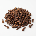 Whole Lawang (cloves) on a white background