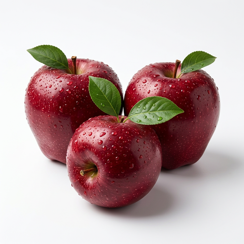 Fresh red apples