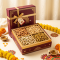 Illustrative Diwali dry-fruit gift hamper