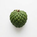 Fresh custard apple sitaphal on white background